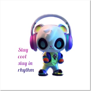 Stay cool stay in rhythm Posters and Art